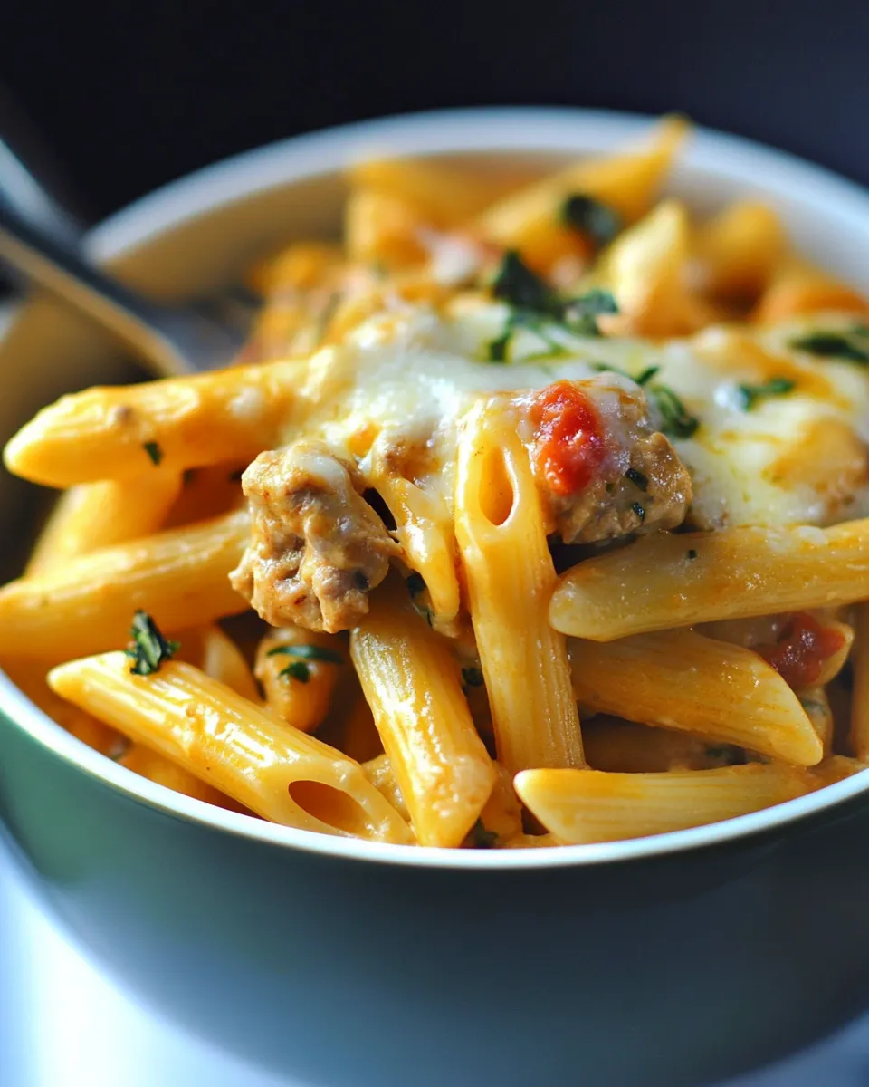 Classic One Pot Penne Pasta Recipe dish photo