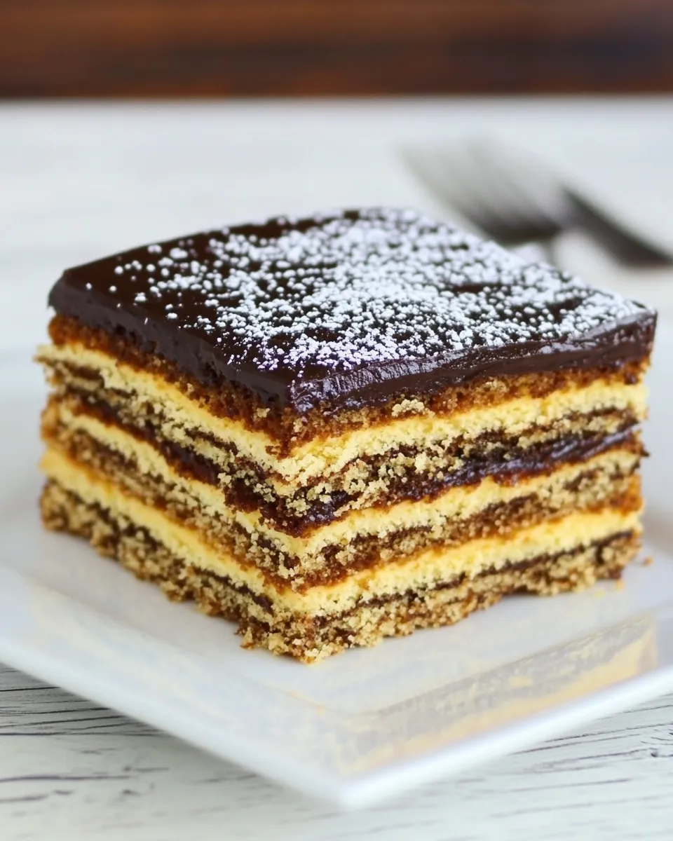 Easy Opera Cake (Gteau Opra) recipe photo