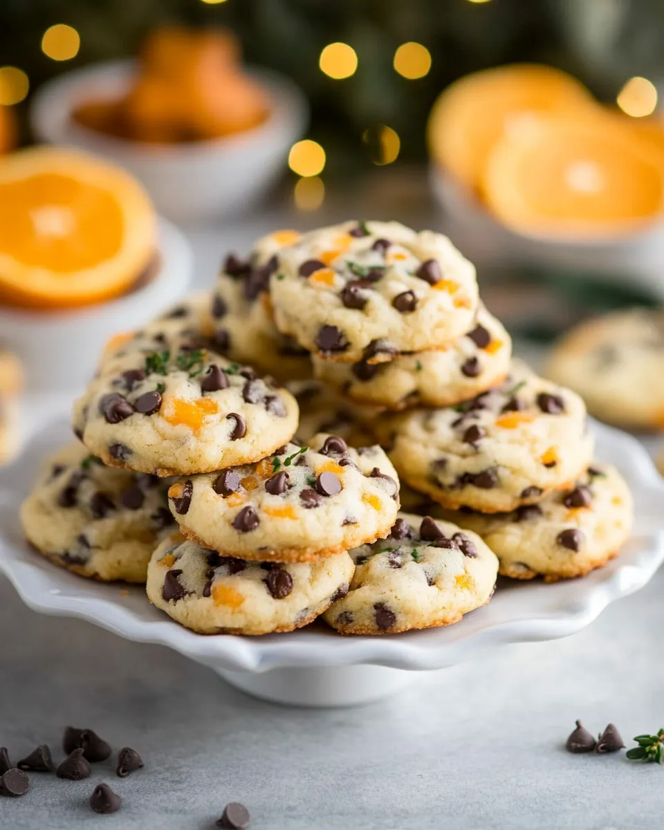 Easy Orange Chocolate Chip Ricotta Cookies recipe photo