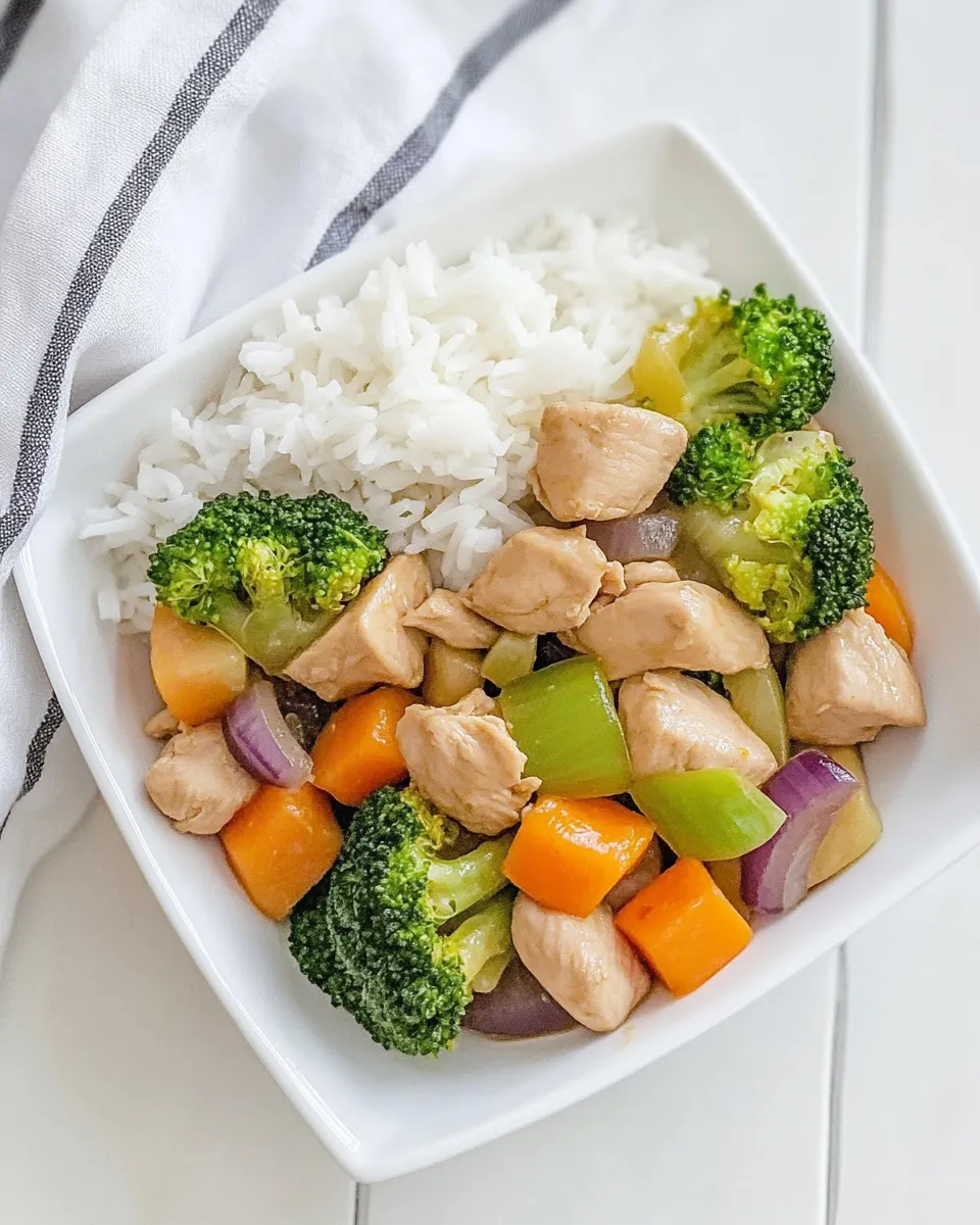 Classic Orange Ginger Chicken Stir Fry image