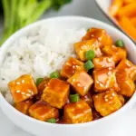 Homemade Orange Tofu (Vegan Orange Chicken!) photo