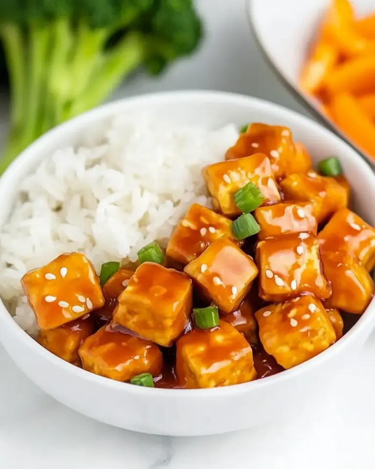 Homemade Orange Tofu (Vegan Orange Chicken!) photo