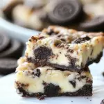 Homemade Oreo Cheesecake Cookie Dough Bars recipe photo