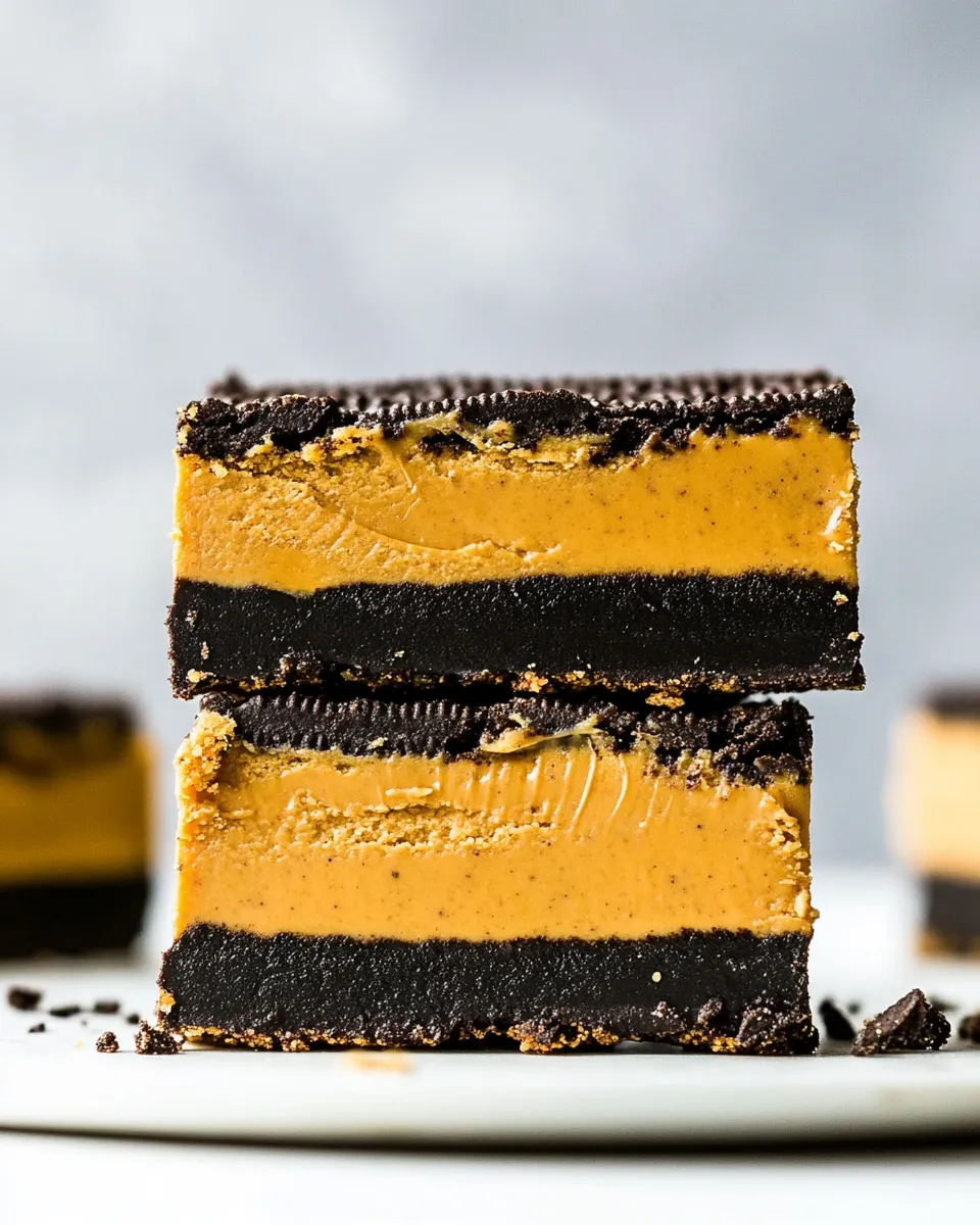 Classic Oreo Peanut Butter Bars image