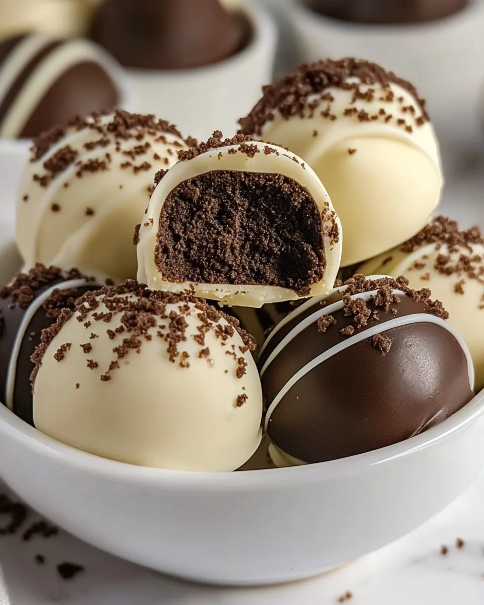 Homemade Oreo Truffles recipe photo
