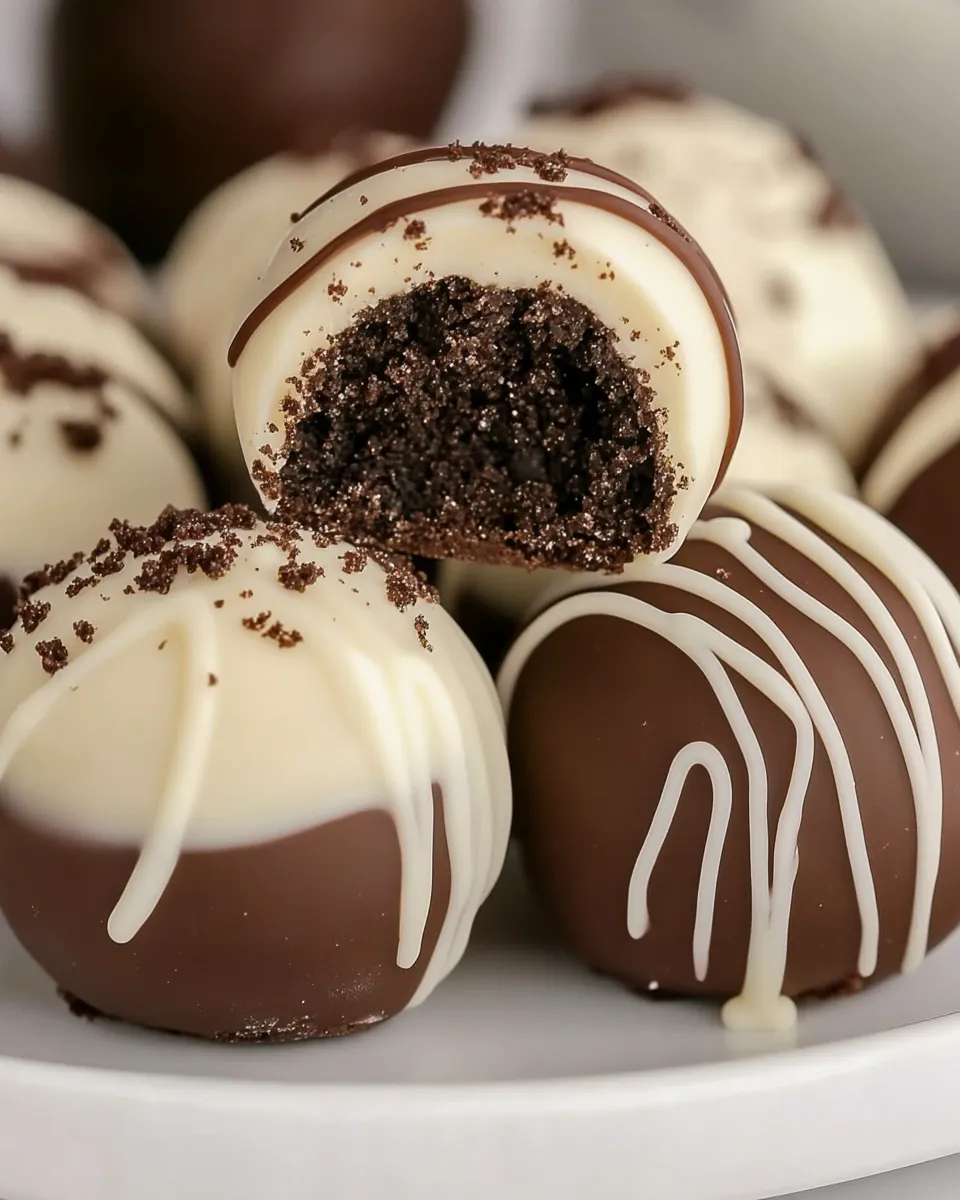 Classic Oreo Truffles shot