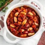 Delicious Oven-Baked Greek Giant Beans: Gigantes Plaki recipe photo