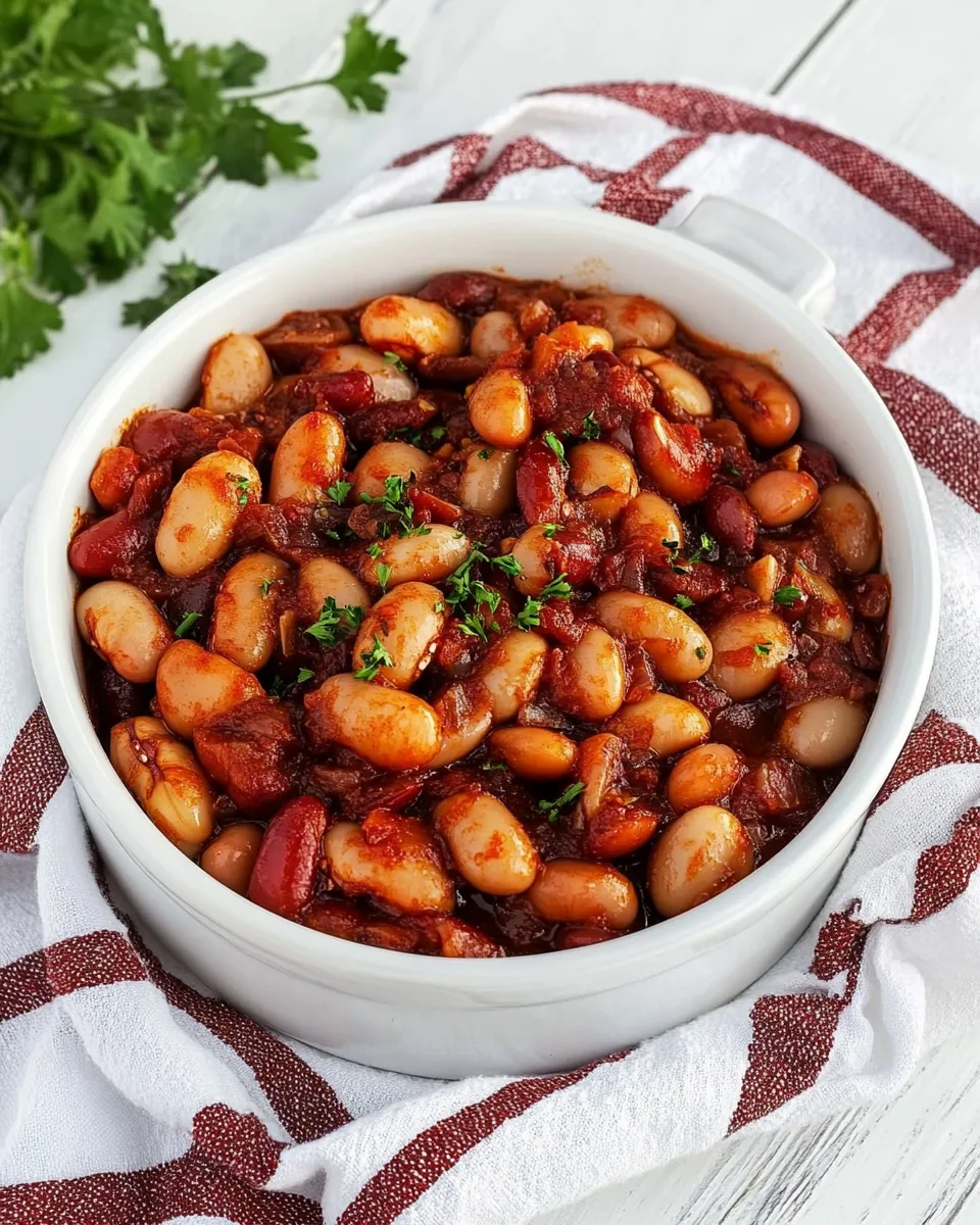 Fresh Oven-Baked Greek Giant Beans: Gigantes Plaki photo