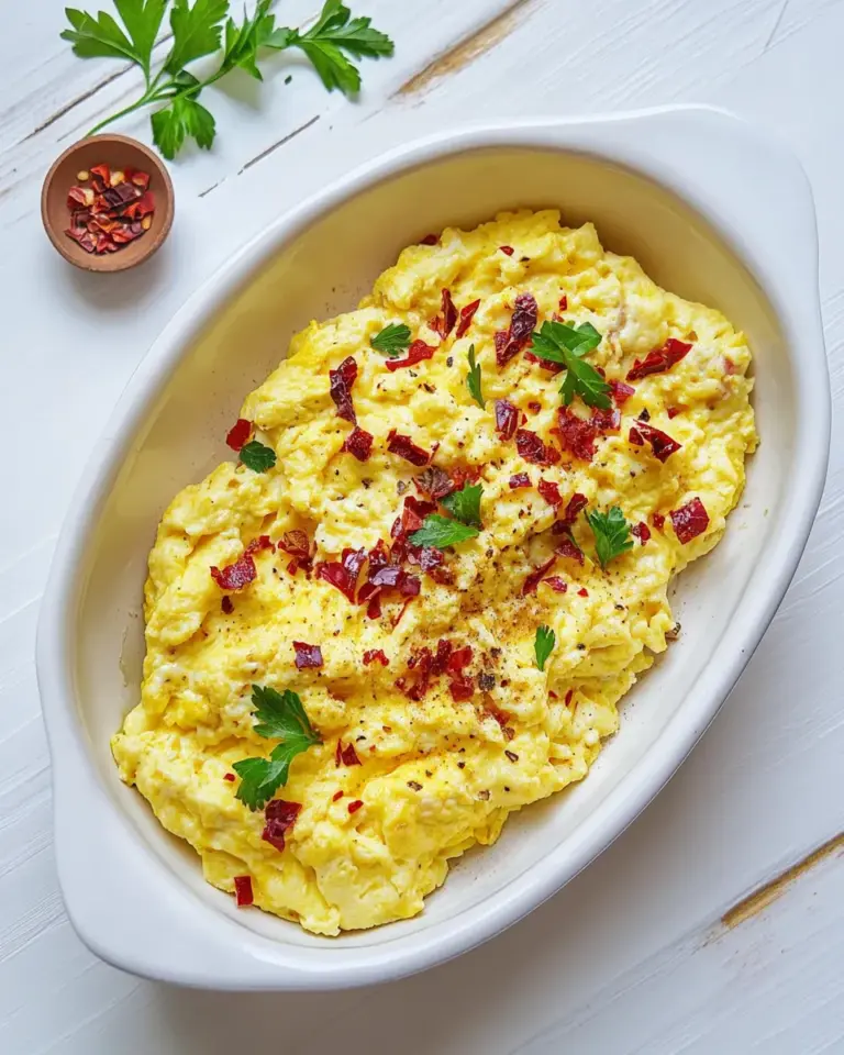 Homemade Oven-Baked Scrambled Eggs photo