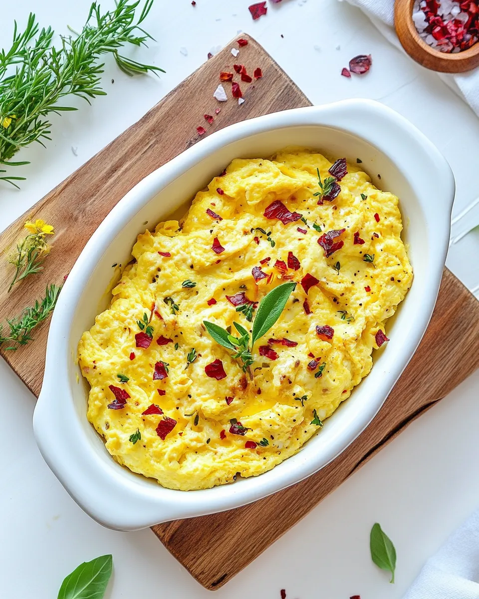 Delicious Oven-Baked Scrambled Eggs image