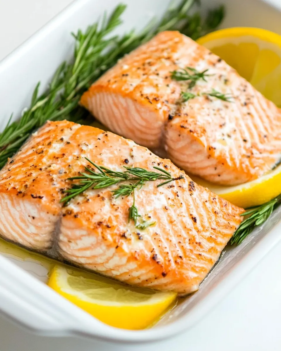 Homemade Oven-Grilled Salmon photo