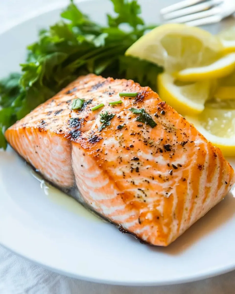 Delicious Oven-Grilled Salmon image