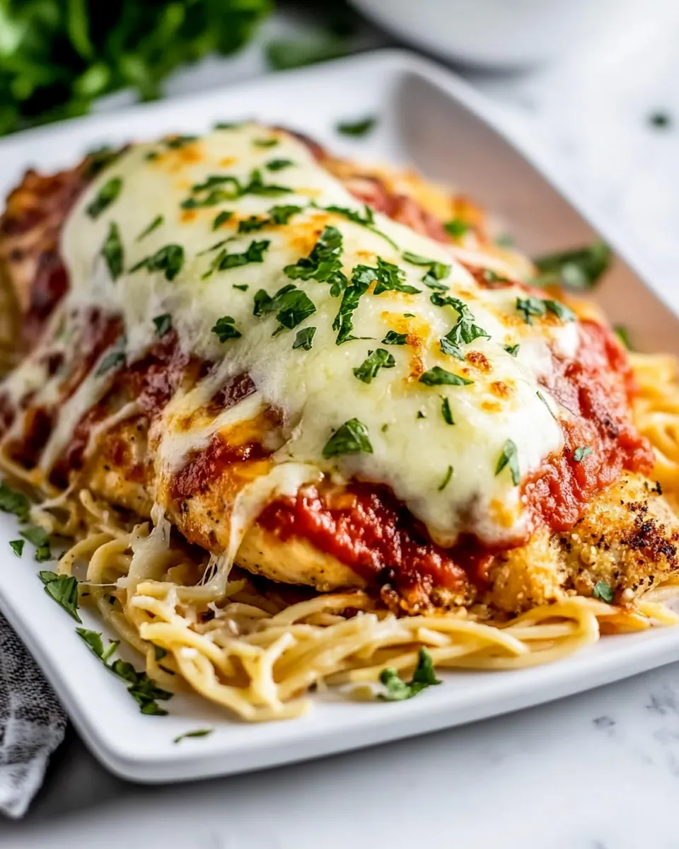 Classic Oven Baked Chicken Parmesan image