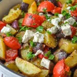 Homemade Oven Baked Greek Potatoes photo
