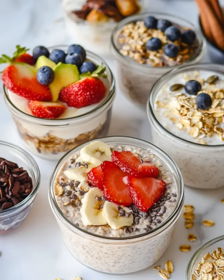 Easy Overnight Oats (5 Ways!) recipe photo
