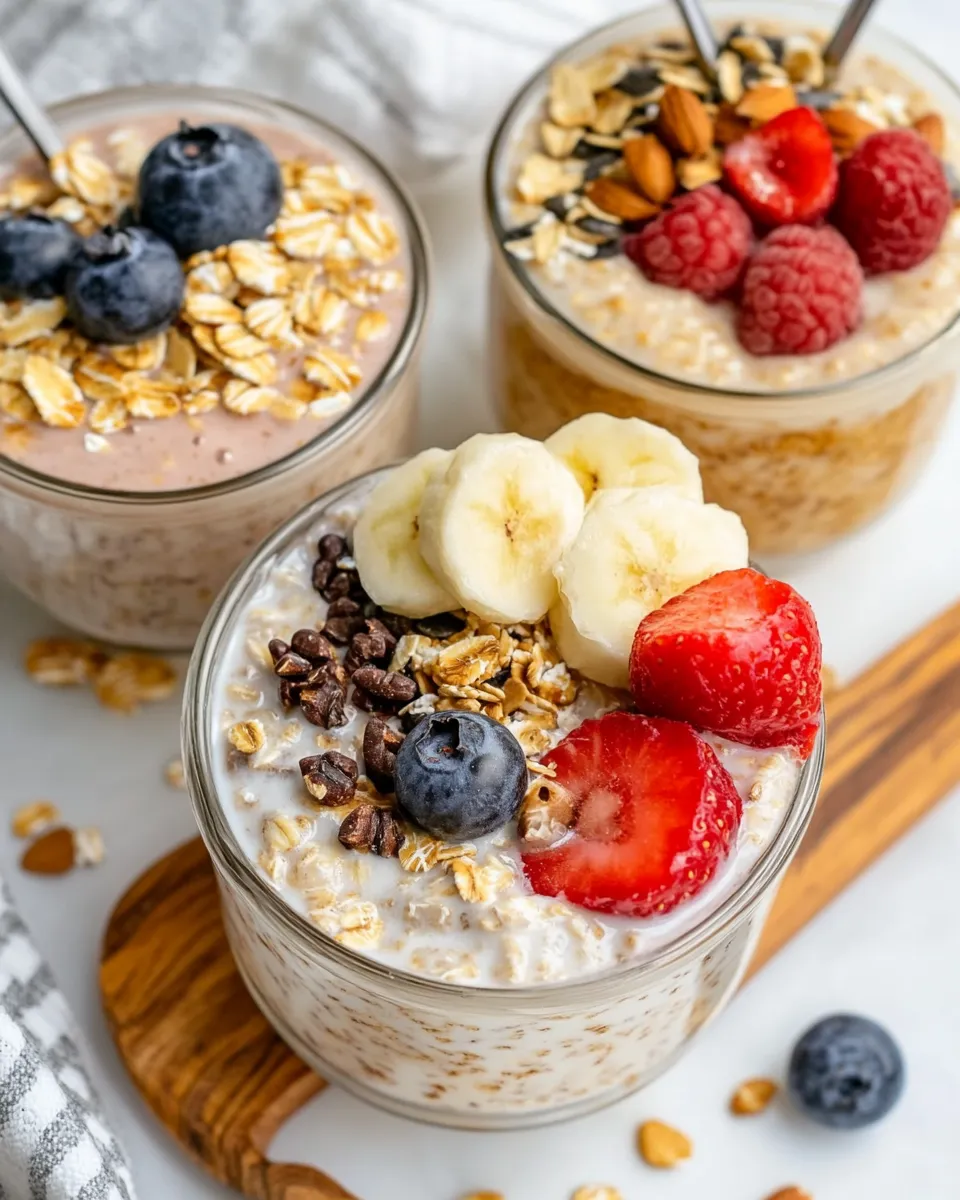 Delicious Overnight Oats (5 Ways!) dish photo
