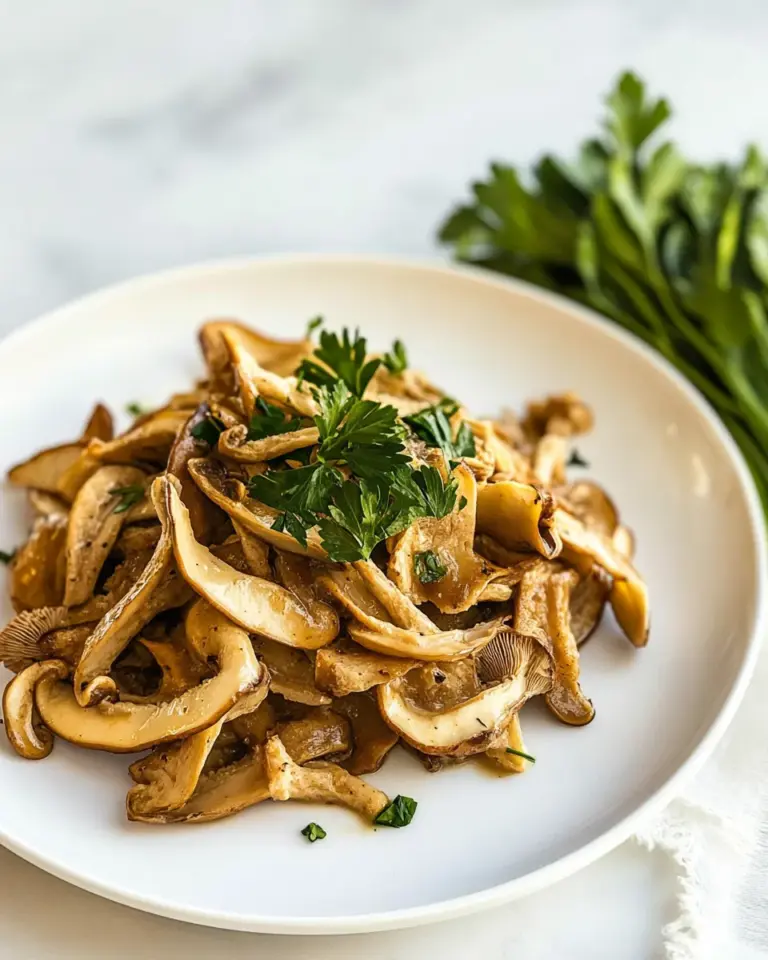 Easy Oyster Mushroom Recipe photo