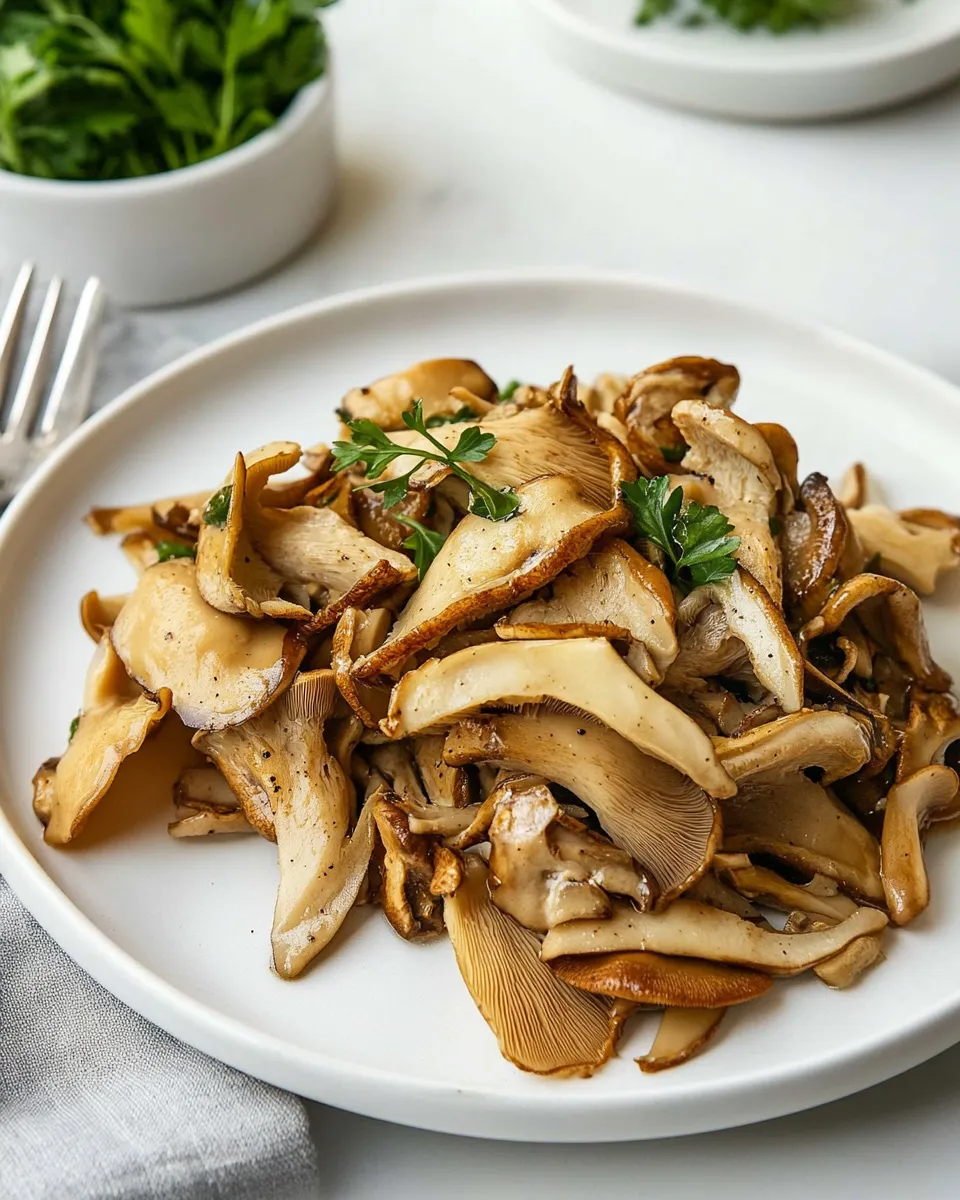 Delicious Oyster Mushroom Recipe image