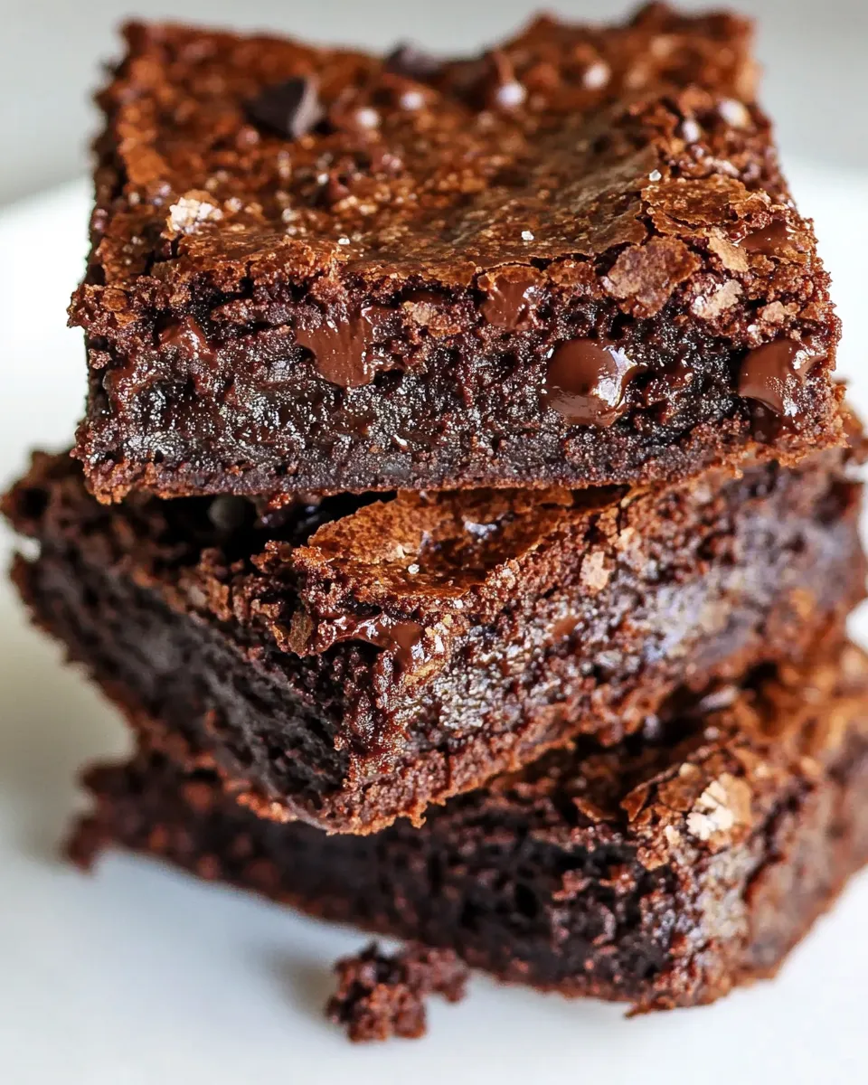 Easy Paleo Fudge Brownies recipe photo