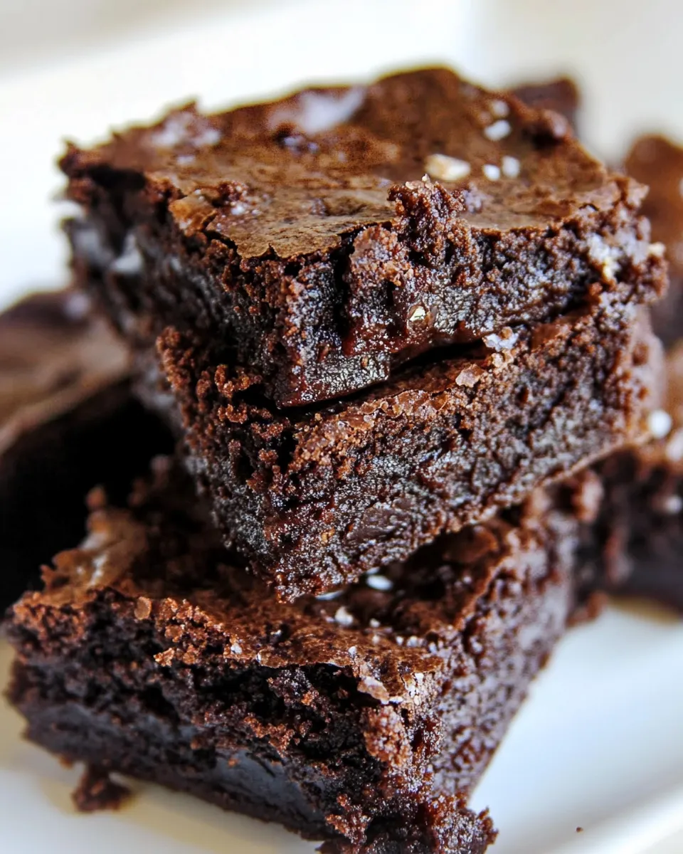 Delicious Paleo Fudge Brownies shot