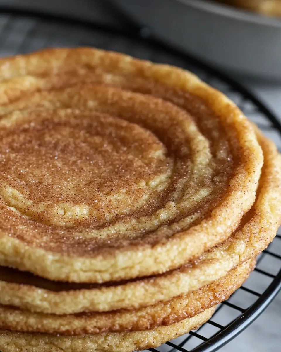 Easy Pan-Banging Snickerdoodle Cookies shot
