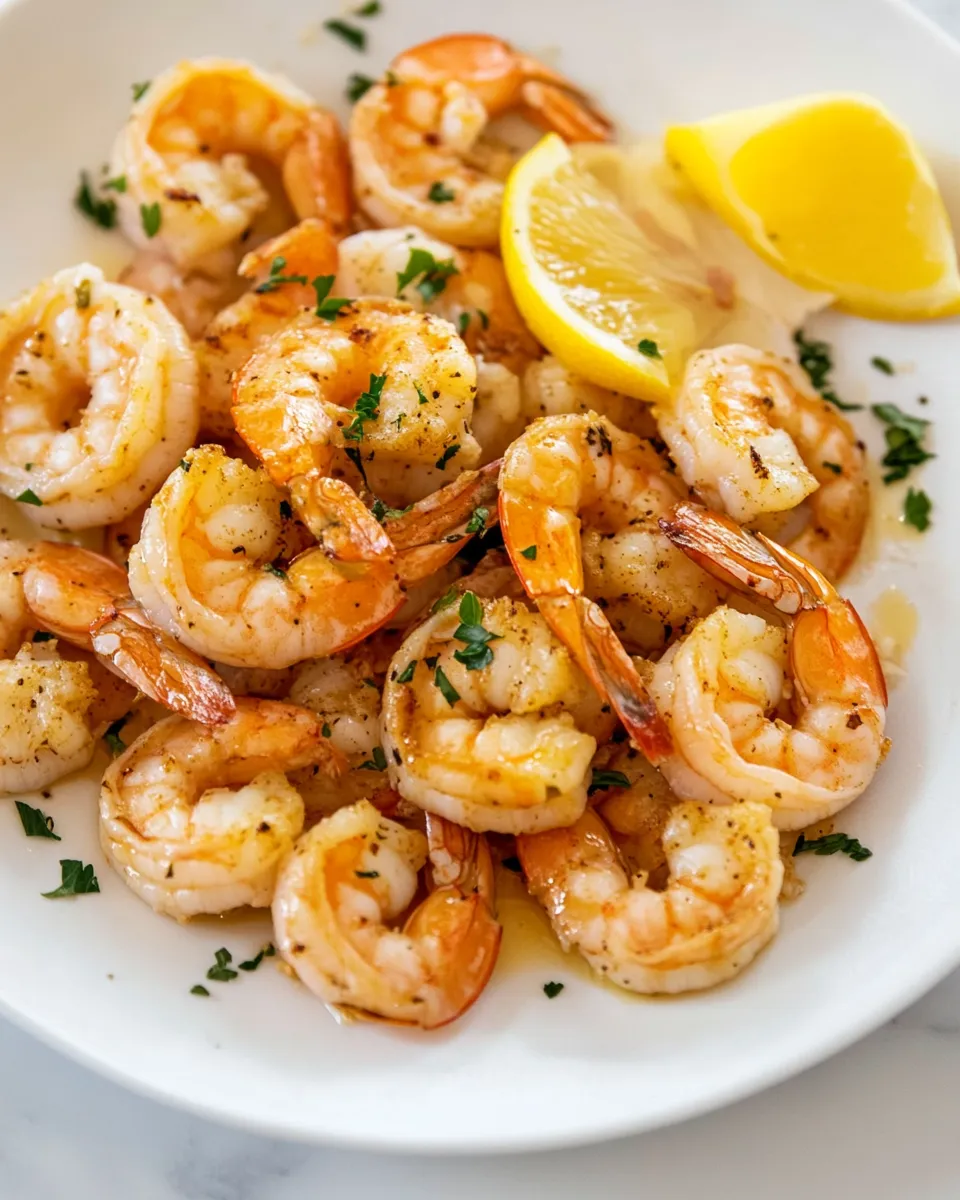 Homemade Pan Seared Shrimp recipe photo