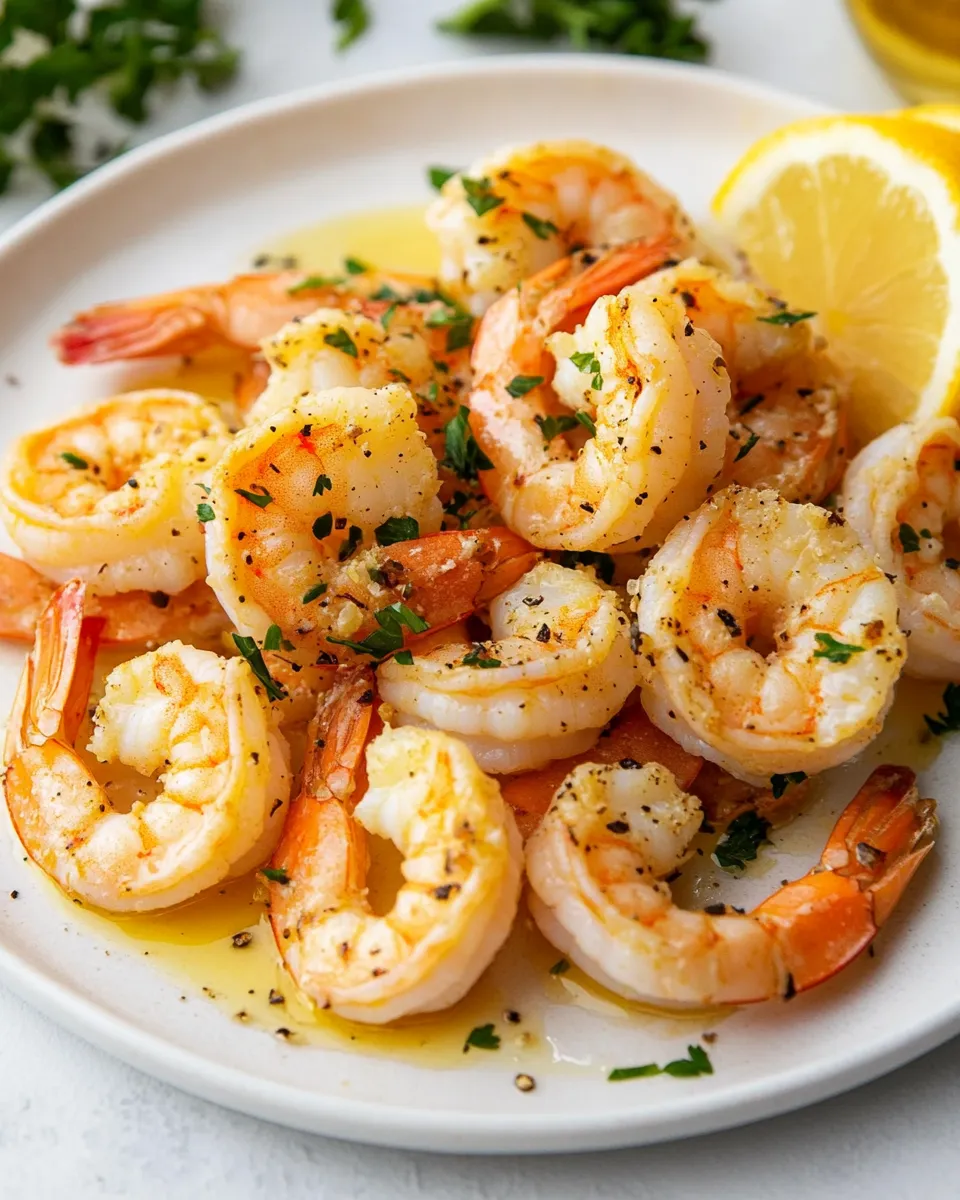 Easy Pan Seared Shrimp image