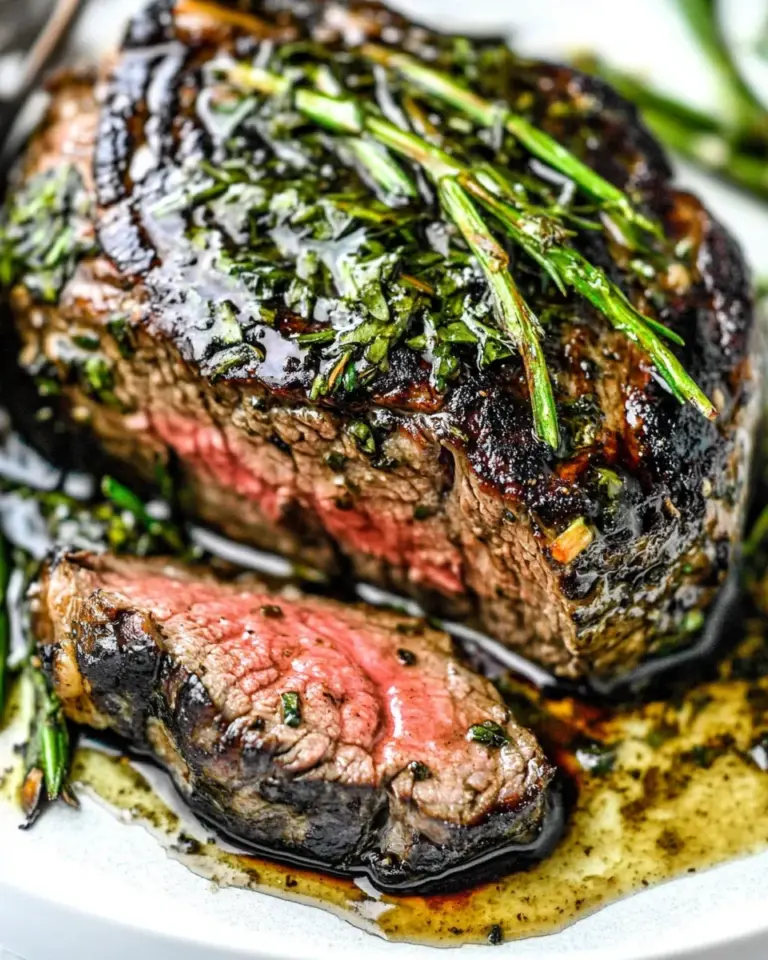 Easy Pan Seared Steak with Balsamic Herb Cream Sauce photo