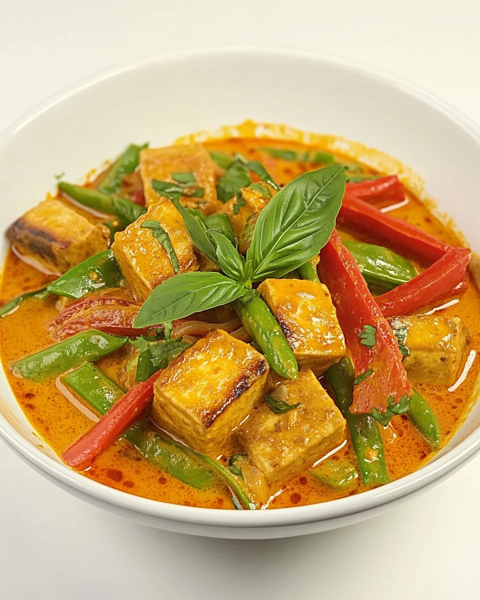 Easy Panang Curry Recipe shot
