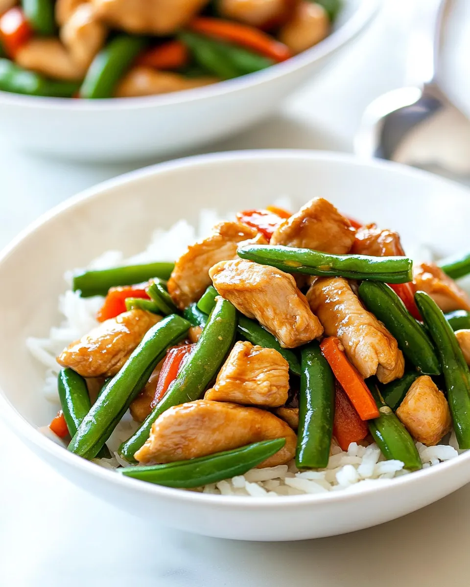 Delicious Panda Express-Inspired String Bean Chicken image