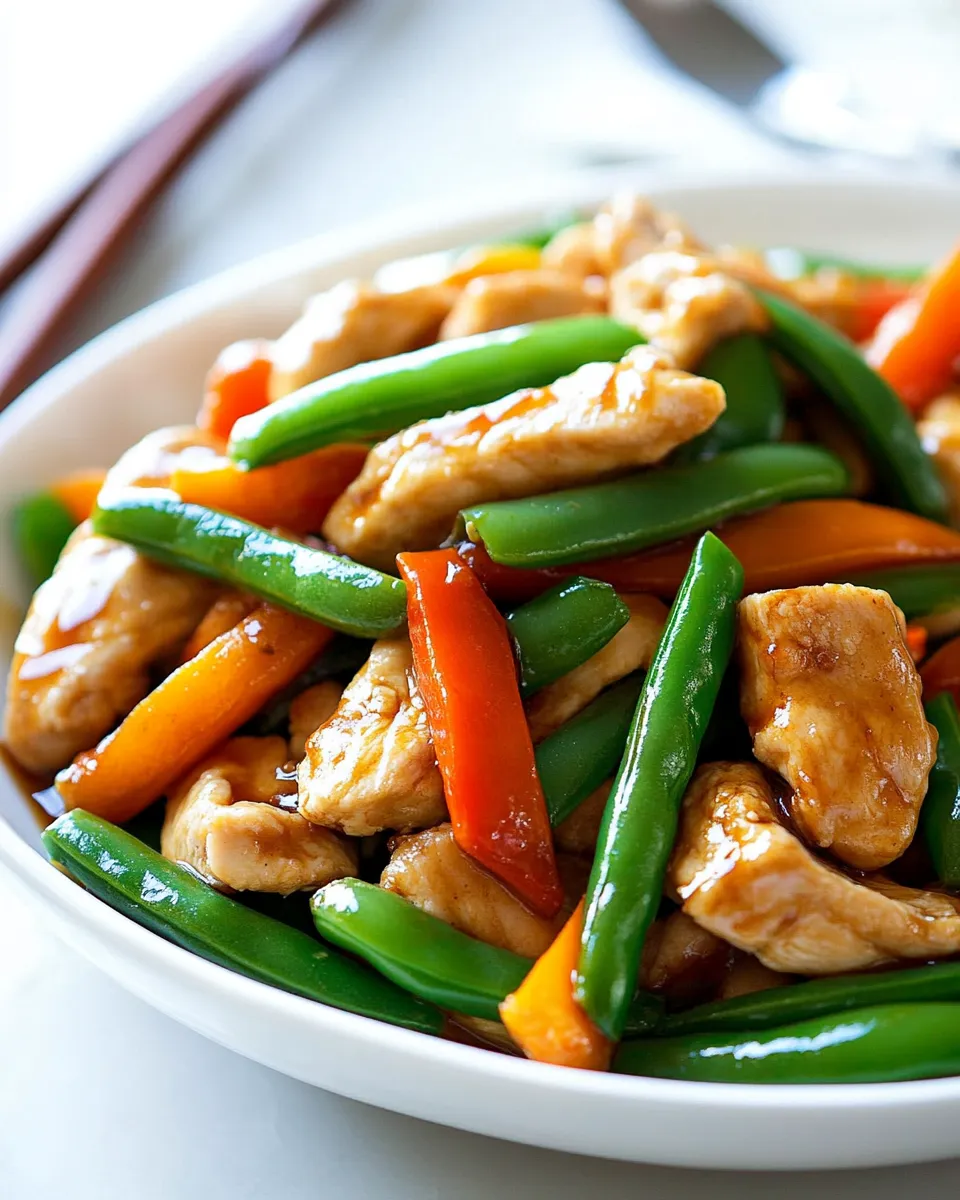 Quick Panda Express-Inspired String Bean Chicken recipe photo