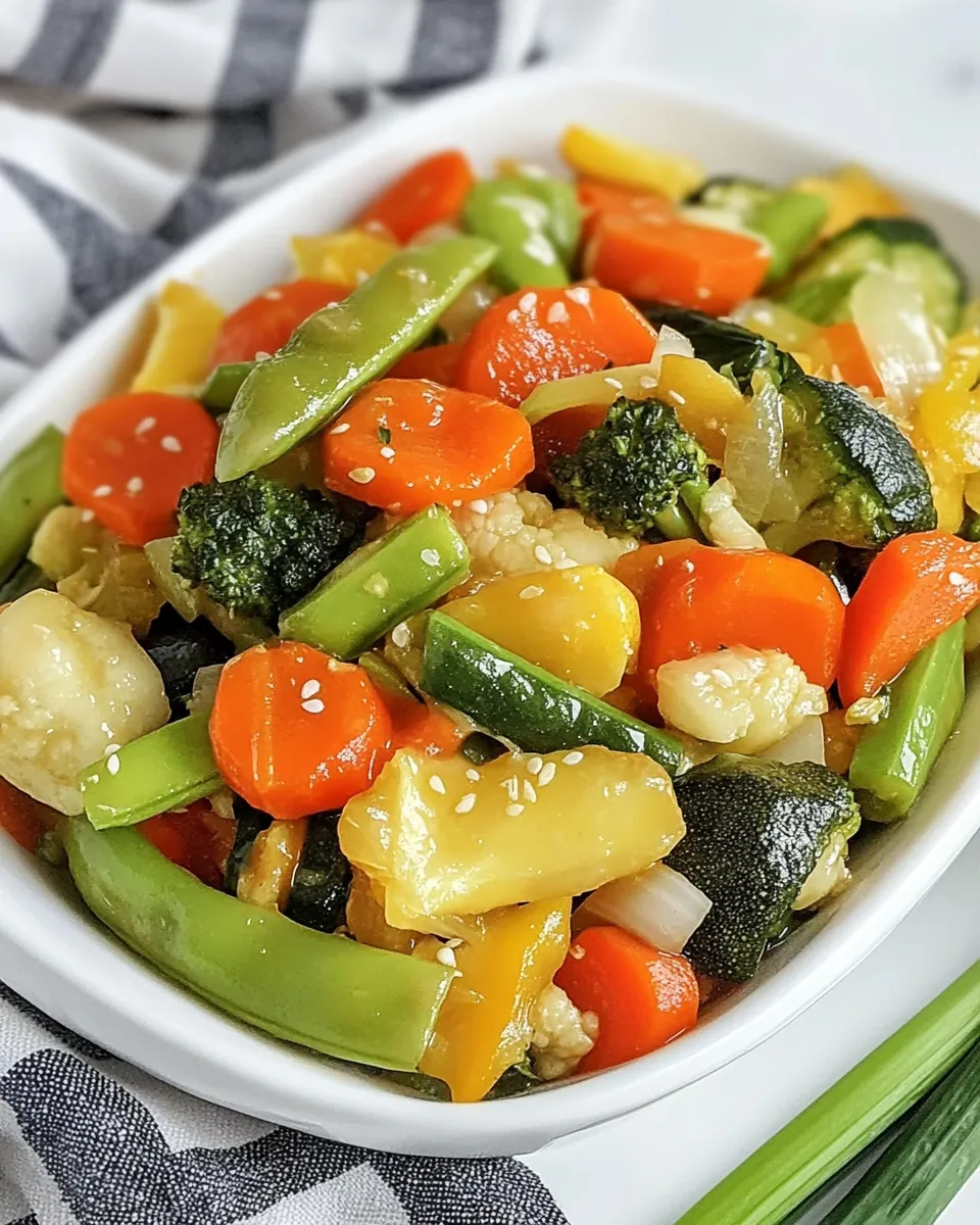 Delicious Panda Express Mixed Veggies (Copycat) dish photo