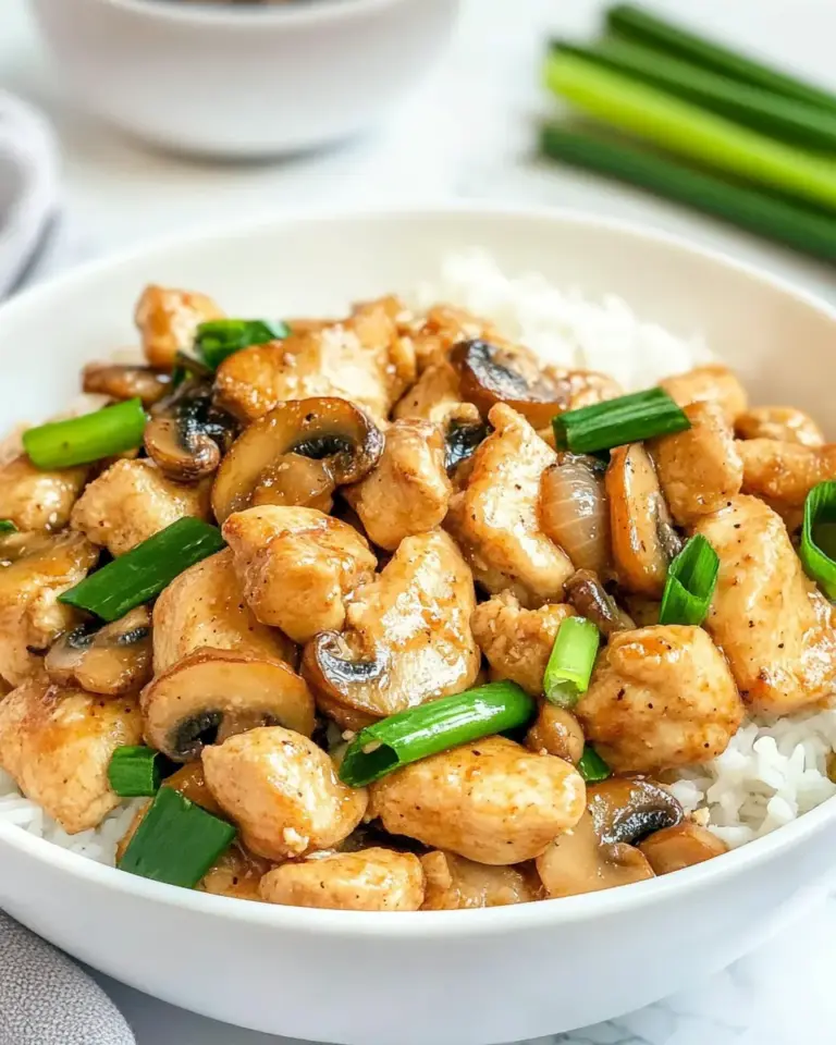 Homemade Panda Express Mushroom Chicken: Easy Homemade Takeout photo