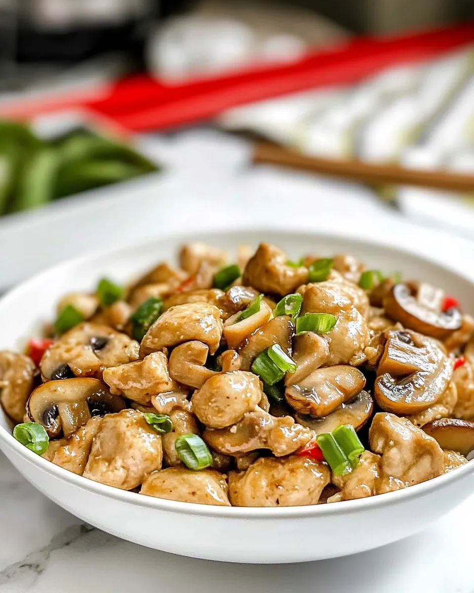Quick Panda Express Mushroom Chicken: Easy Homemade Takeout recipe photo