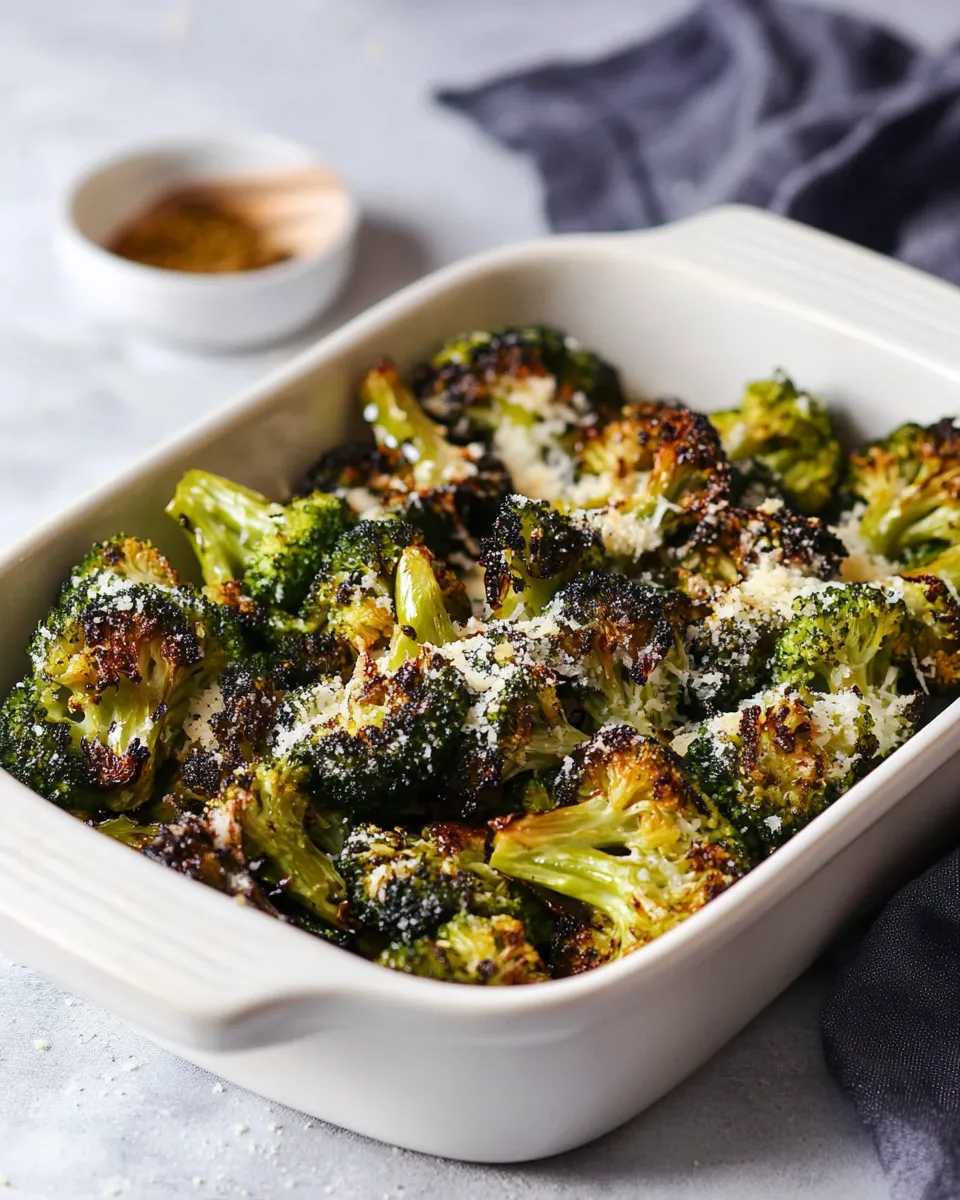 Easy Parmesan-Roasted Broccoli recipe photo