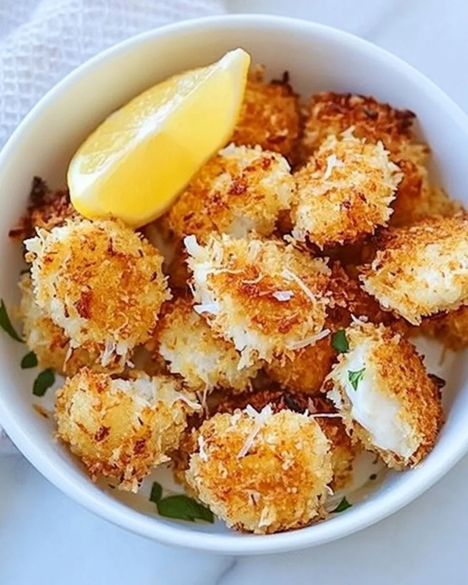 Homemade Parmesan Baked Fish Nuggets photo