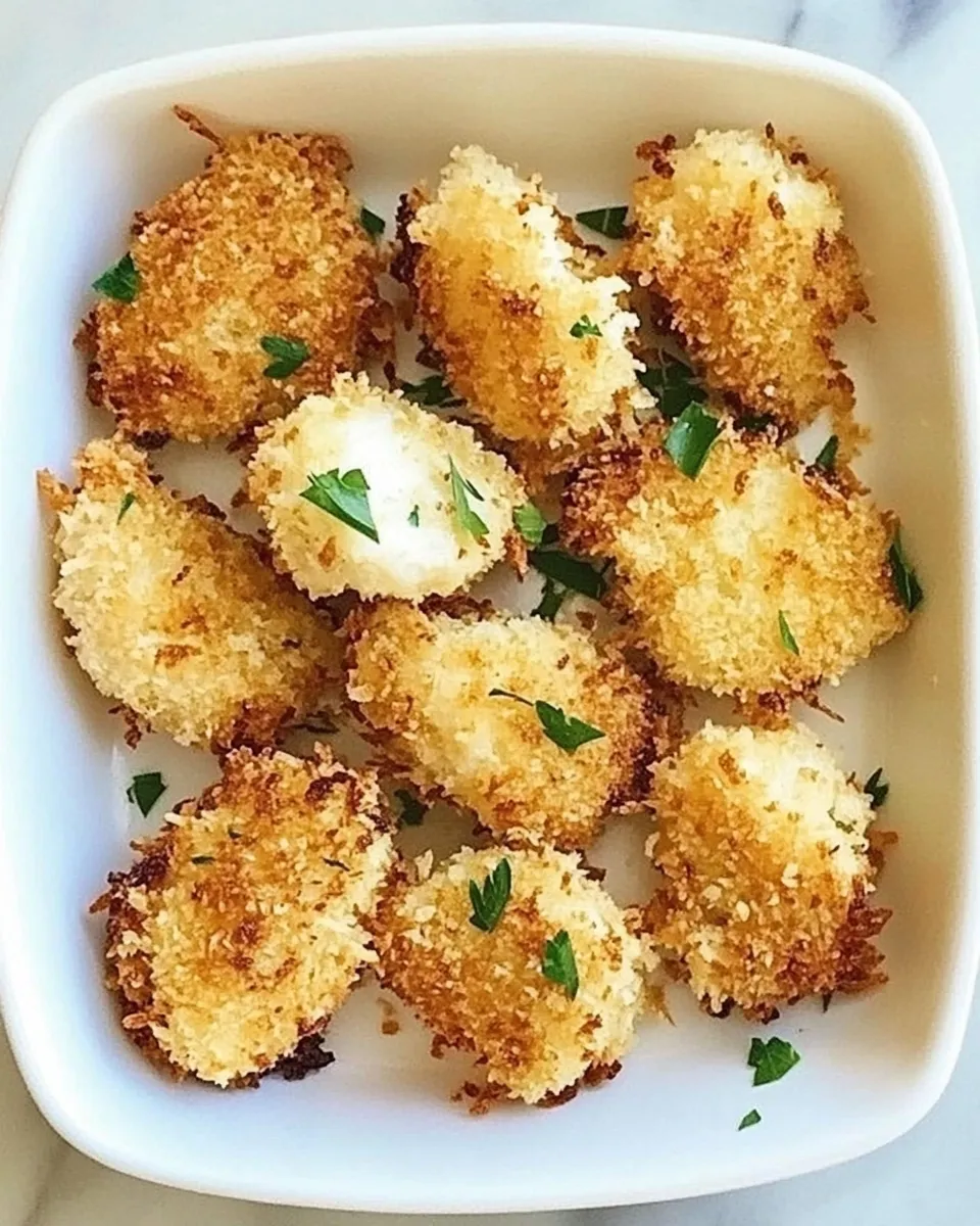 Easy Parmesan Baked Fish Nuggets image