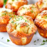 Homemade Parmesan Garlic Monkey Bread Muffins photo