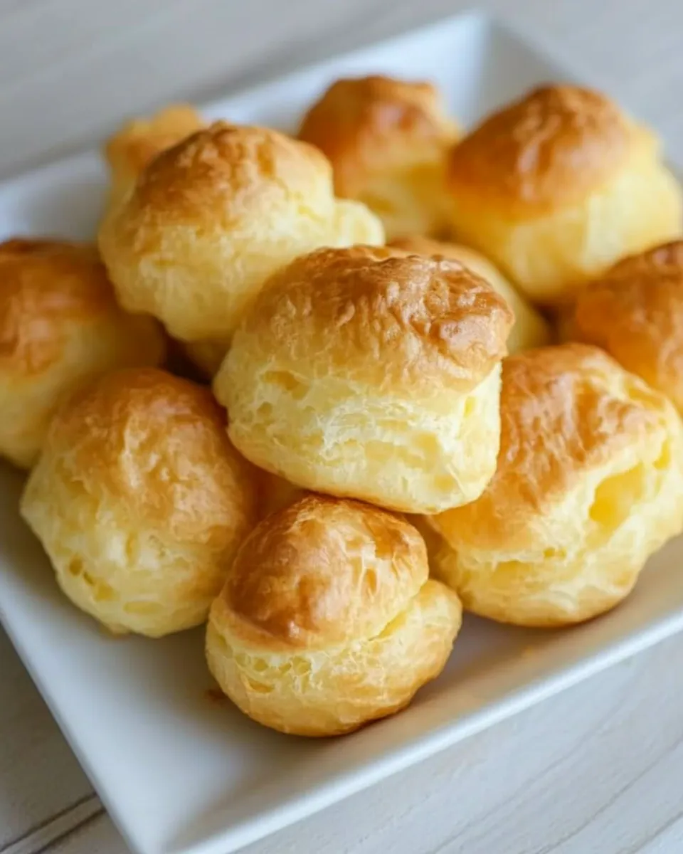 Delicious Pate a Choux Recipe and Cheese Puffs dish photo