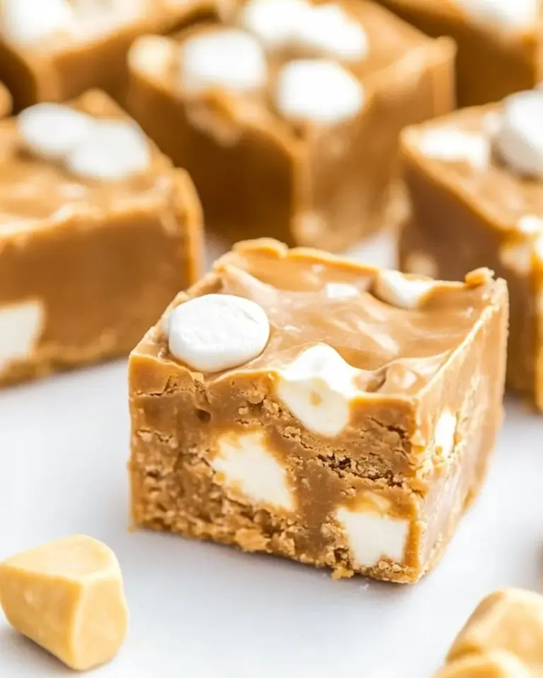 Homemade Peanut Butter Butterscotch Marshmallow Fudge photo