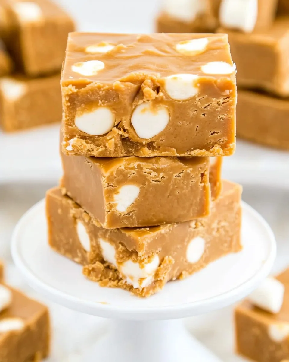 Classic Peanut Butter Butterscotch Marshmallow Fudge image