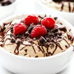 Homemade Peanut Butter Chocolate Mousse photo