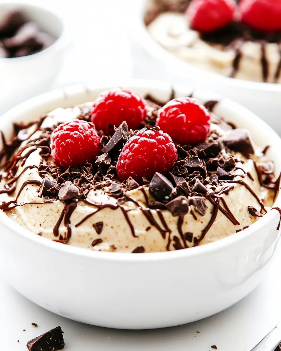 Homemade Peanut Butter Chocolate Mousse photo