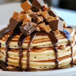 Homemade Peanut Butter Cup Pancakes recipe photo