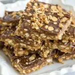 Homemade Peanut Butter Graham Cracker Toffee Recipe photo