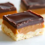 Homemade Peanut Butter Millionaire Shortbread Bars photo