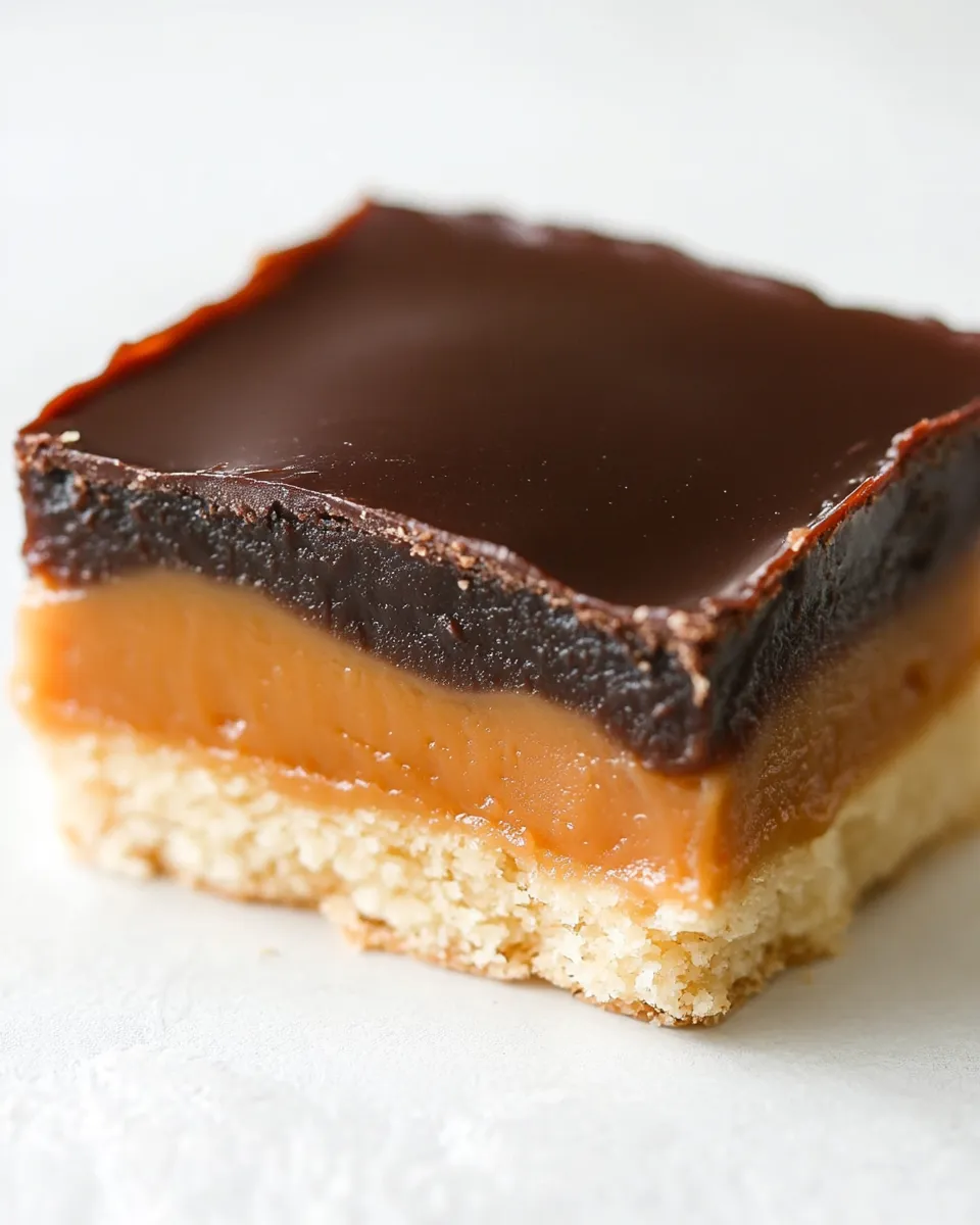 Best Peanut Butter Millionaire Shortbread Bars dish photo