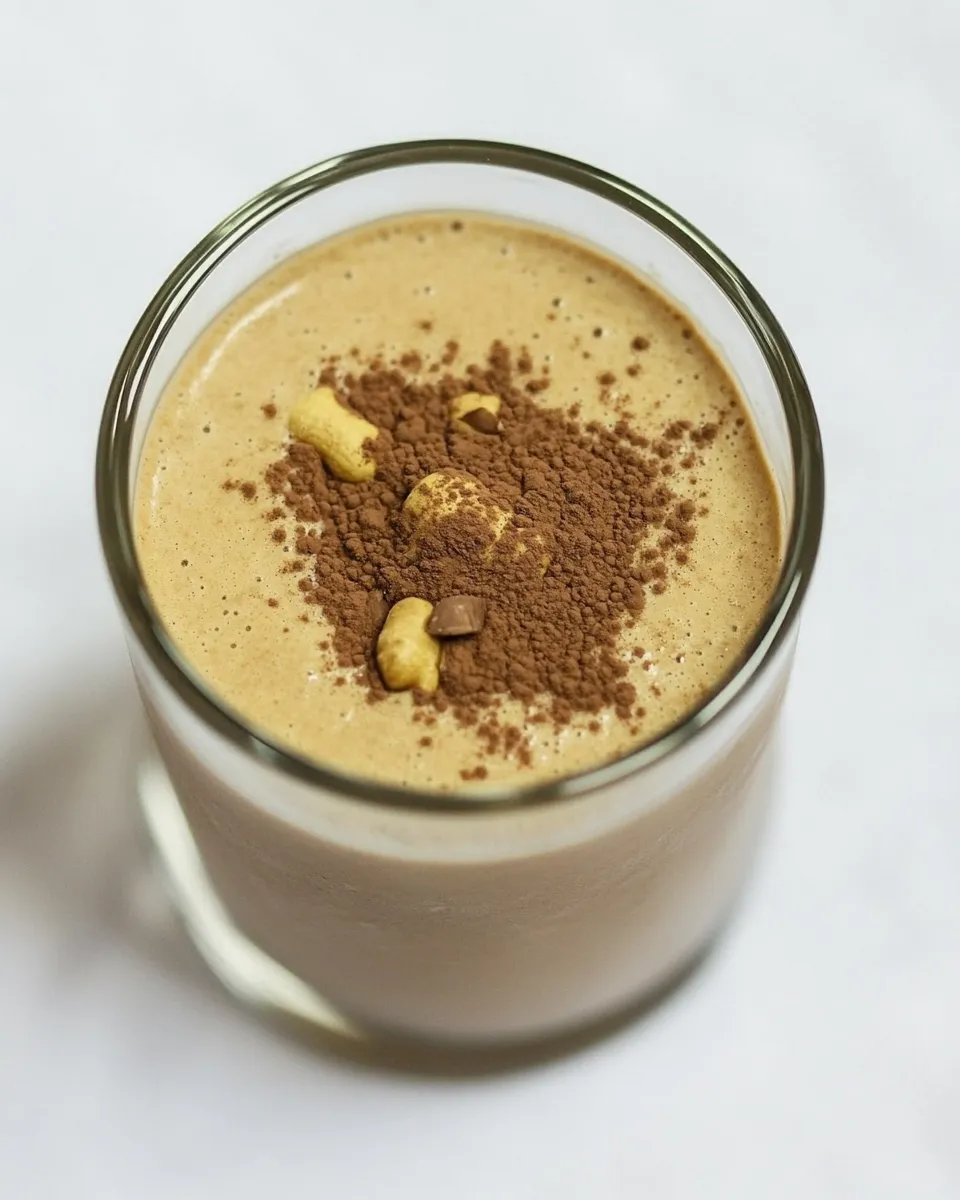 Homemade Peanut Butter Mocha Espresso Shake photo
