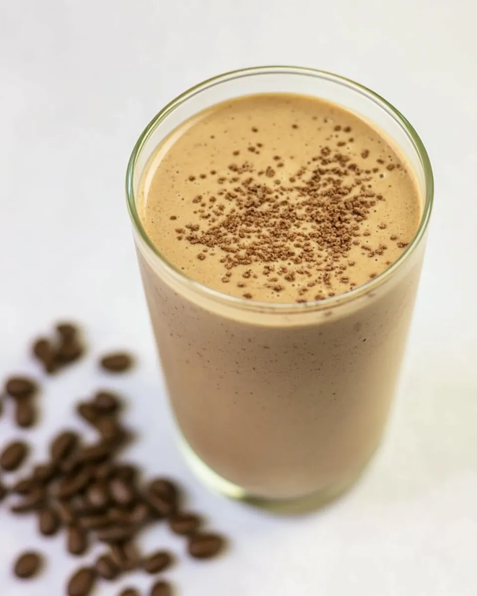 Easy Peanut Butter Mocha Espresso Shake recipe photo