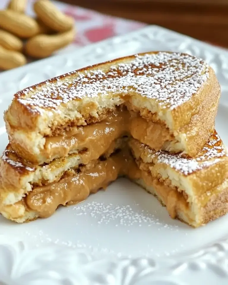 Easy Peanut Butter Stuffed French Toast photo